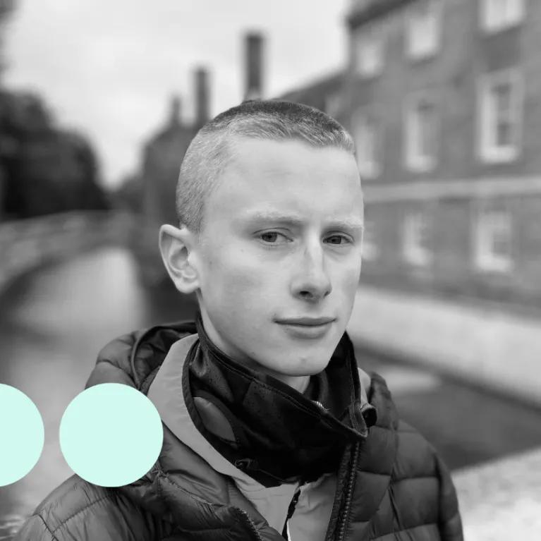 Boy with buzz cut 