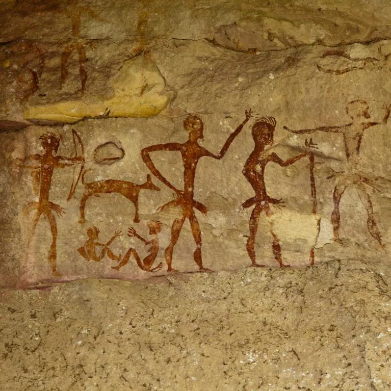 Cave drawings