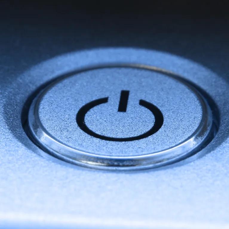 on off button