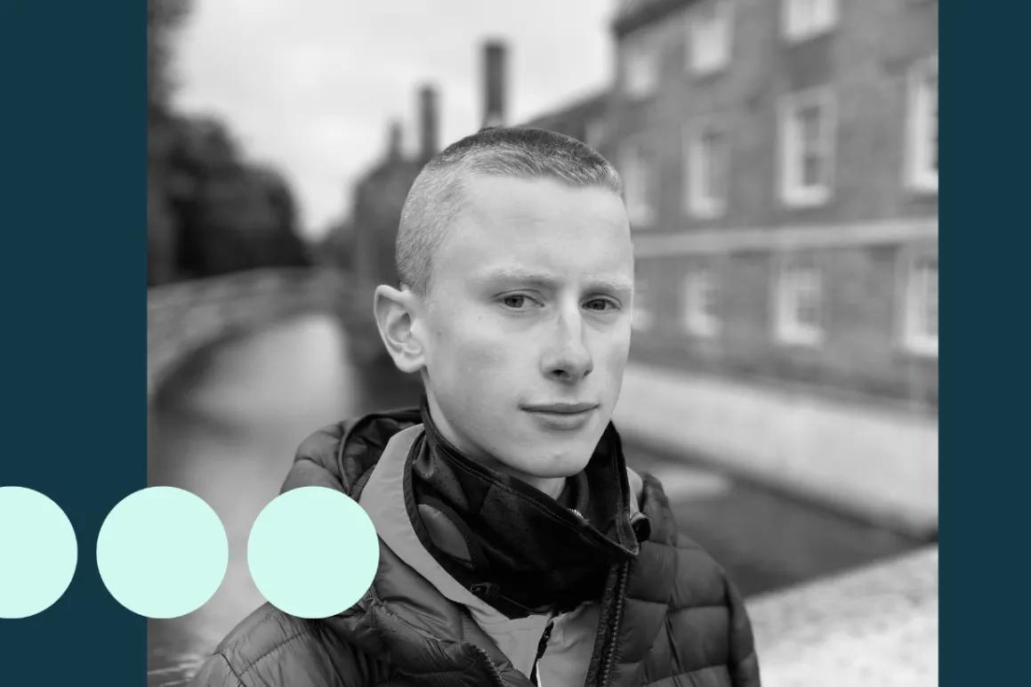 Boy with buzz cut 